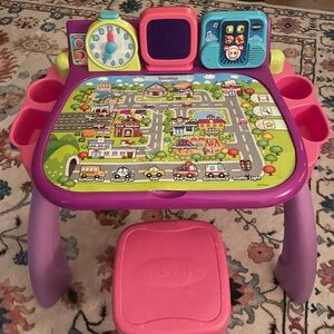VTech Colorful Interactive Learning Desk